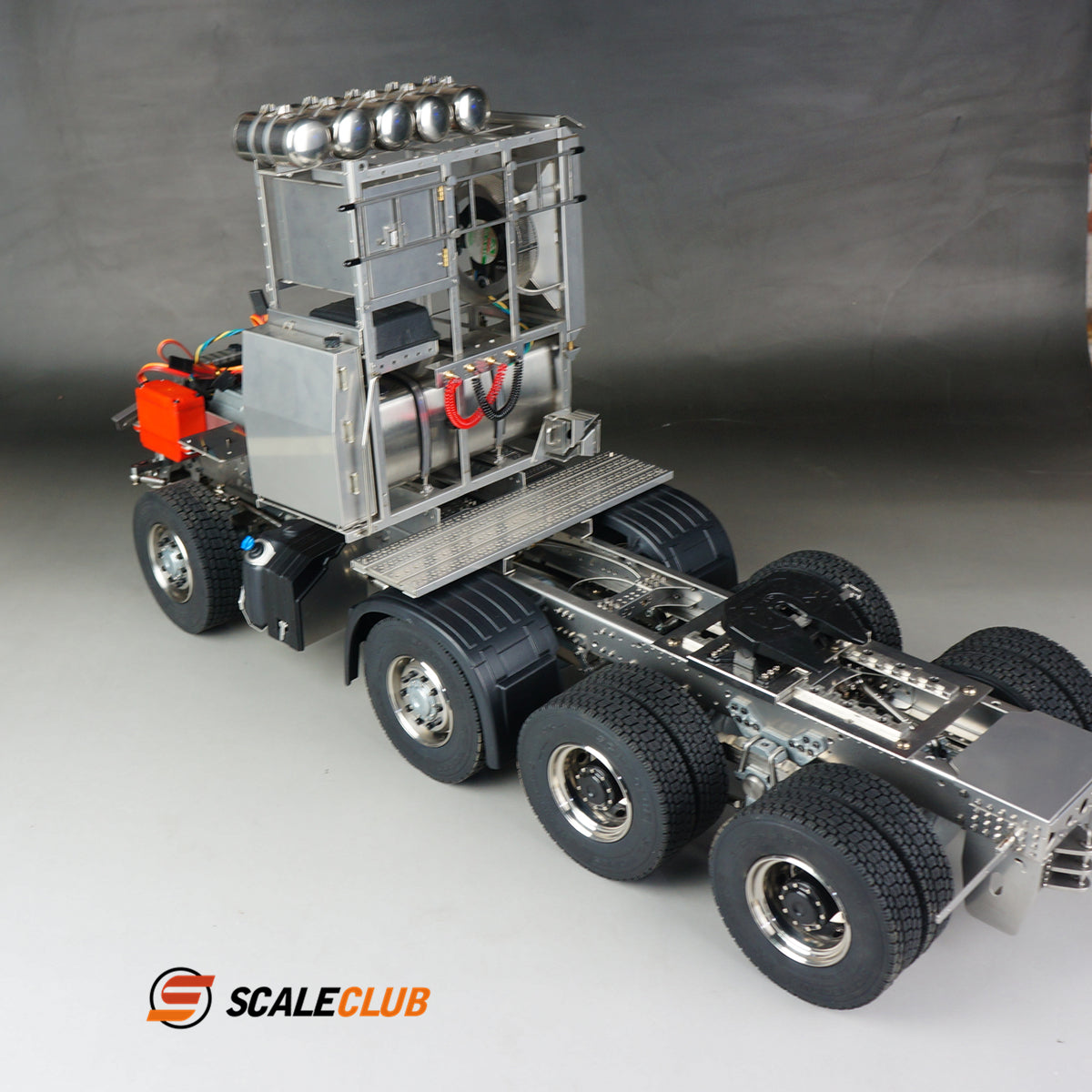 scaleclub Tamiya 1/14 Mercedes-Benz 8x8 heavy-duty trailer chassis
