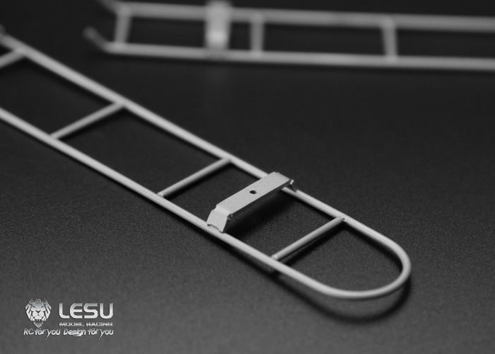 1 pair of metal stainless steel ladder LESU LS-20160811-3 for Tamiya 1/14 RC tractor truck dump truck shell upgrade parts