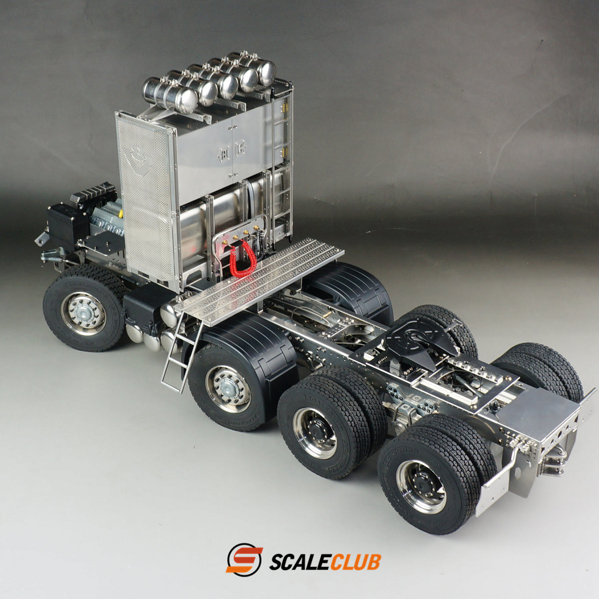 Scaleclub 1/14 Scania 8x8 Heavy Duty Trailer Chassis with Authentic Vehicle Craftsmanship and Variable Section Beam