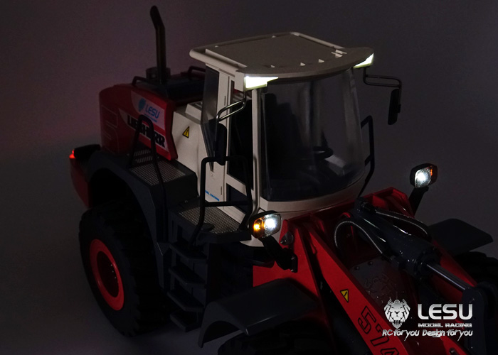 LESU 1/16 Engineering Machinery Loader Headlight S-1274 LED Spotlight Spotlight DIY Modified Accessories Model