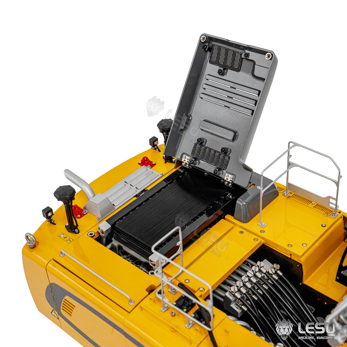 LESU 1/14 Hydraulic R956 Three-Section Arm Excavator Model BA-B0040 Motor-Driven Version Dual Pump 7-Valve