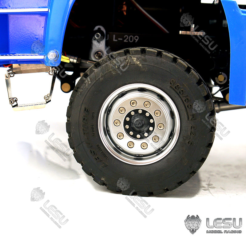 LESU 1/14 MAN TGS full drive 6X6 high torque hydraulic three-way bucket dump truck model truck