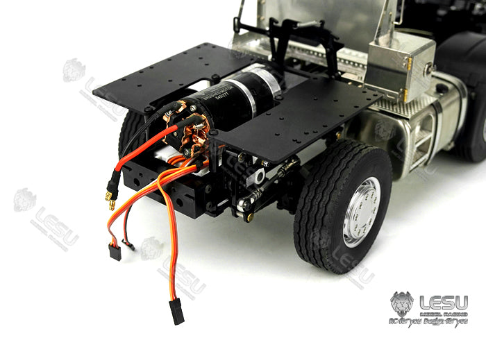LESU1/14 Tamiya Truck MAN TGS Full Metal 6X4 Tractor Chassis Toy Model