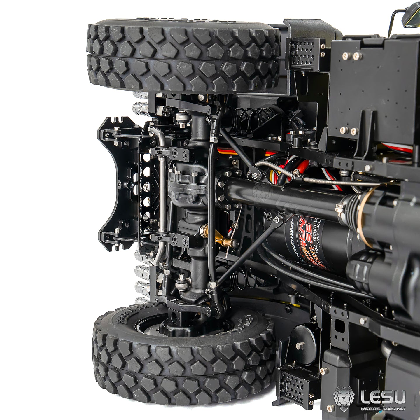 1/14 MT-44023 All-Metal Hydraulic All-Terrain Light Truck — CNC Body, Portal Axles with Hub Reduction