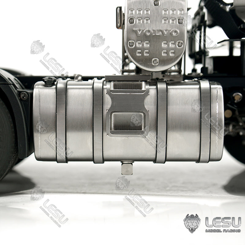 LESU 1/14 Tamiya Volvo 6X6 tractor truck model toy model metal chassis shell can be directly installed