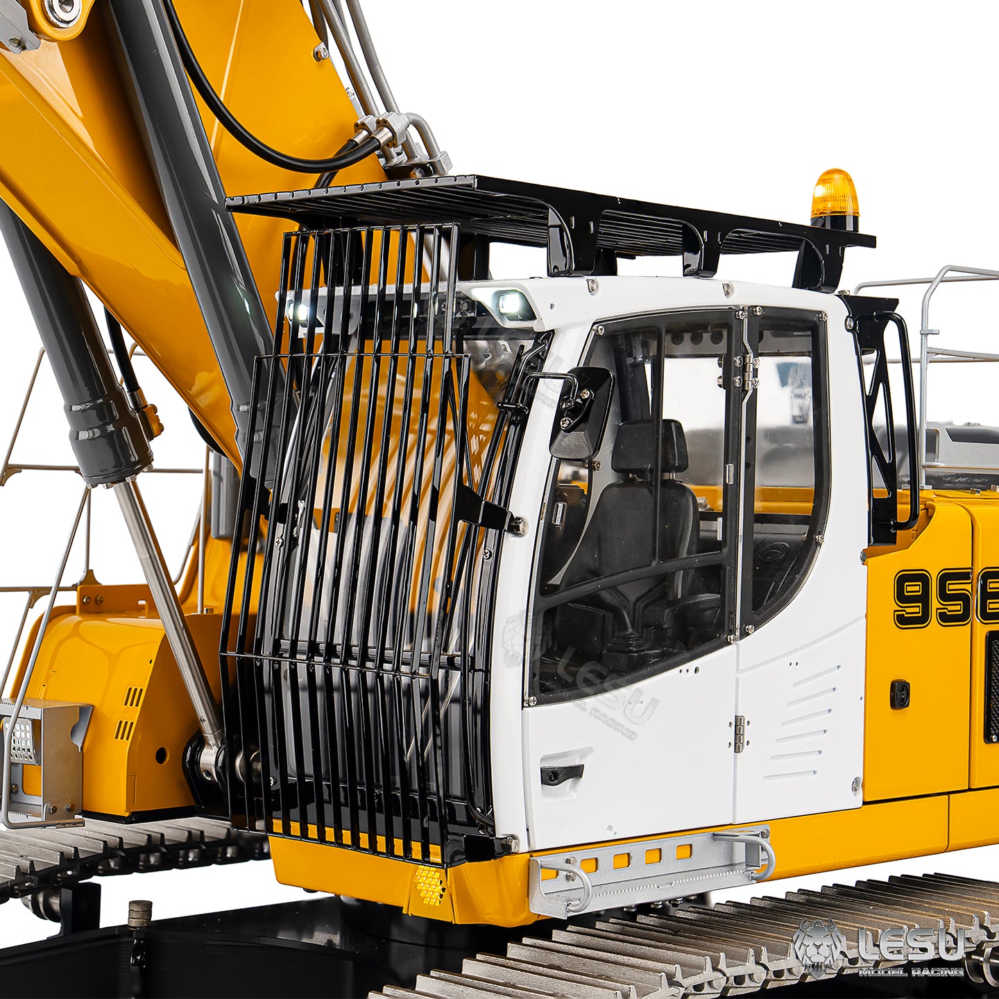 LESU 1/14 Hydraulic R956 Three-Section Arm Excavator Model BA-B0040 Motor-Driven Version Dual Pump 7-Valve