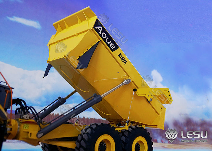 LESU 1/16 AOUE AT60H Full Metal Hydraulic Articulated Truck Model