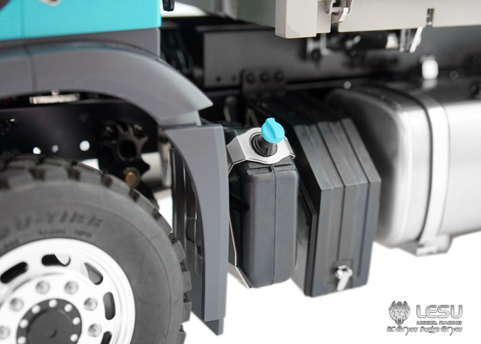 LESU 1/14 Tamiya benz 3348 full drive 6X6 high torque truck model toy hydraulic three-way dump truck