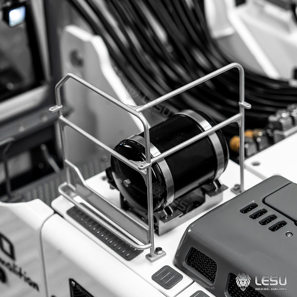 LESU 1/14 Fully Hydraulic Remote Control Model Simulation Excavator Aoue-LR960 Demolition Machine Excavator