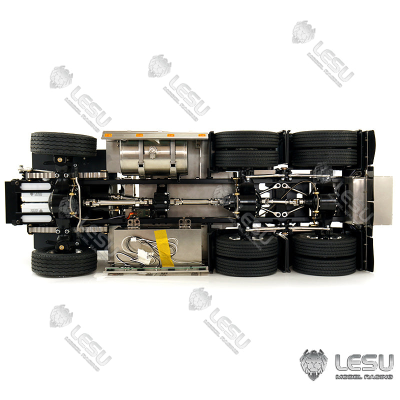LESU 1/14 Truck Model Toy Volvo 6X6 Tractor Model Chassis Tamiya CAB Direct Installation