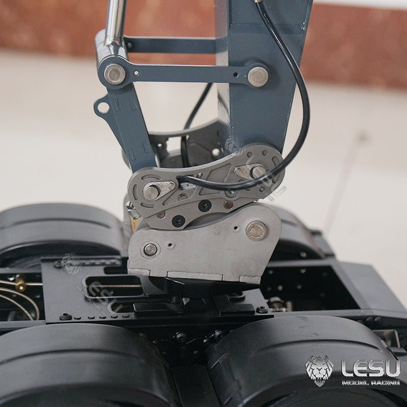LESU 1/14 C374 excavator quick-release replacement tractor grinding disc fixed excavator crawler trailer modification accessories
