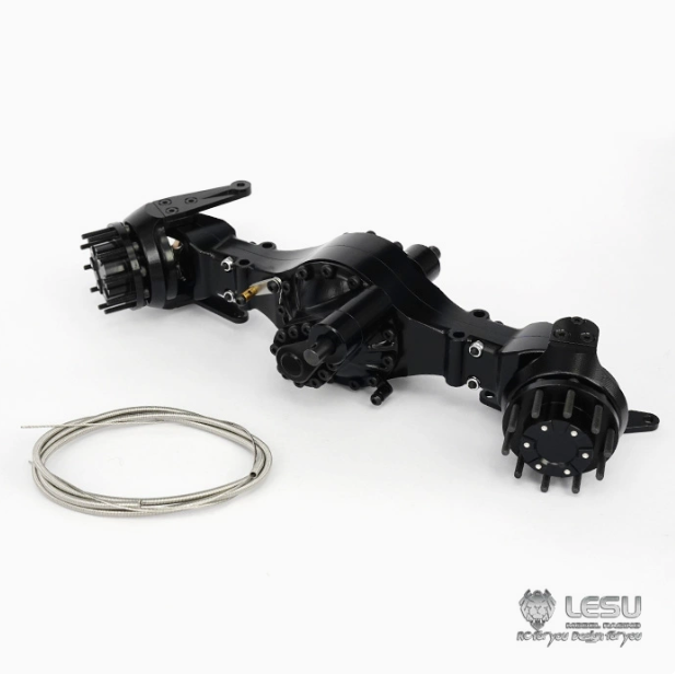 1/14 truck Tamiya tractor axle Q911 series differential lock mud axle model LESU