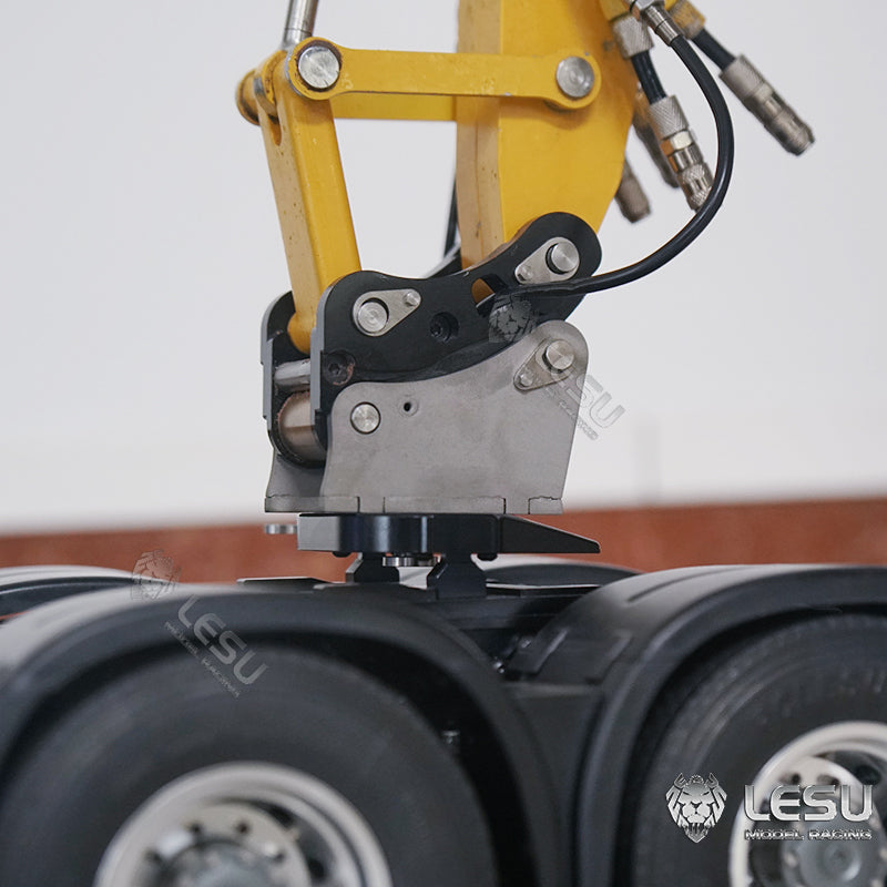 LESU 1/14 PC360 excavator quick-release replacement tractor grinding disc fixed excavator crawler trailer modification accessories