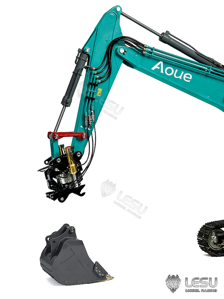 1/14 Excavator Model AT-C0042 Hydraulic Wrist Tilt Rotate Quick Release LESU