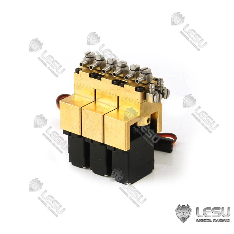 LESU hydraulic model multi-position reversing valve 1-7-way multi-way oil valve upgrade modification accessories or DIY