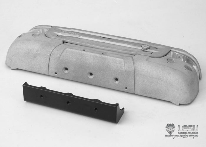 1/14 Truck Model R730 Front Grille Bumper Set Tamiya Tractor DIY Metal CNC Parts LESU