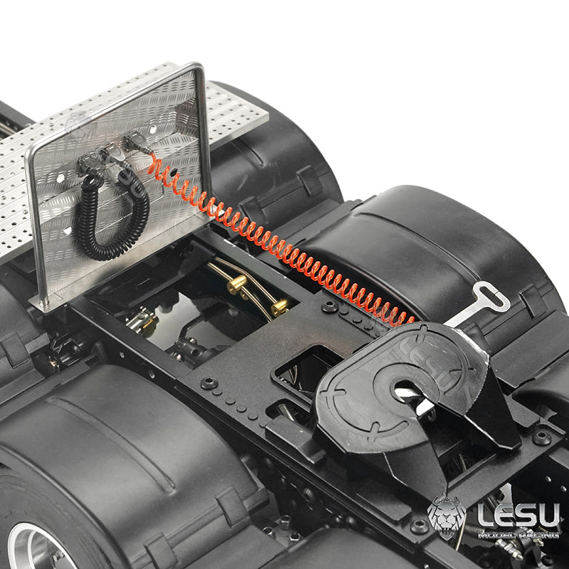 1/14 simulation truck gas pipe line rack equipment rack decoration modification accessories fixed Tamiya model LESU