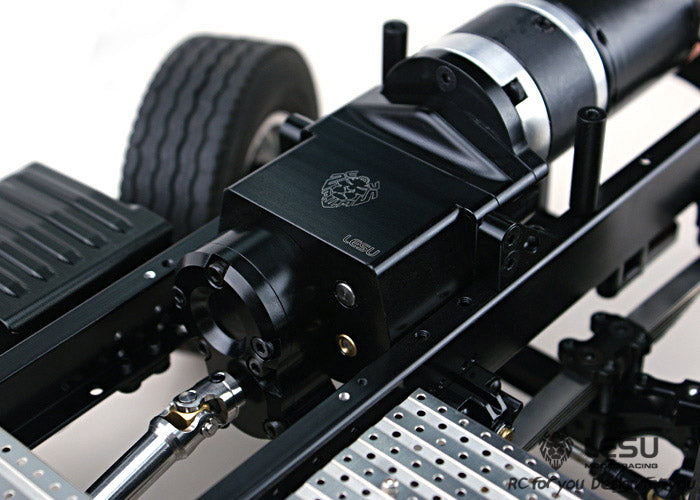 LESU 1/14 Tamiya Scania tractor truck metal three-axle 6X4 chassis remote control car model modification