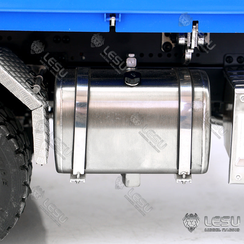 LESU 1/14 MAN TGS full drive 6X6 high torque hydraulic three-way bucket dump truck model truck