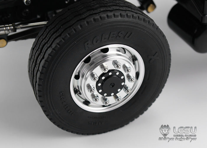 LESU 1/14 Tamiya Scania R620 R470 tractor truck 6X6 metal chassis tractor remote control toy model