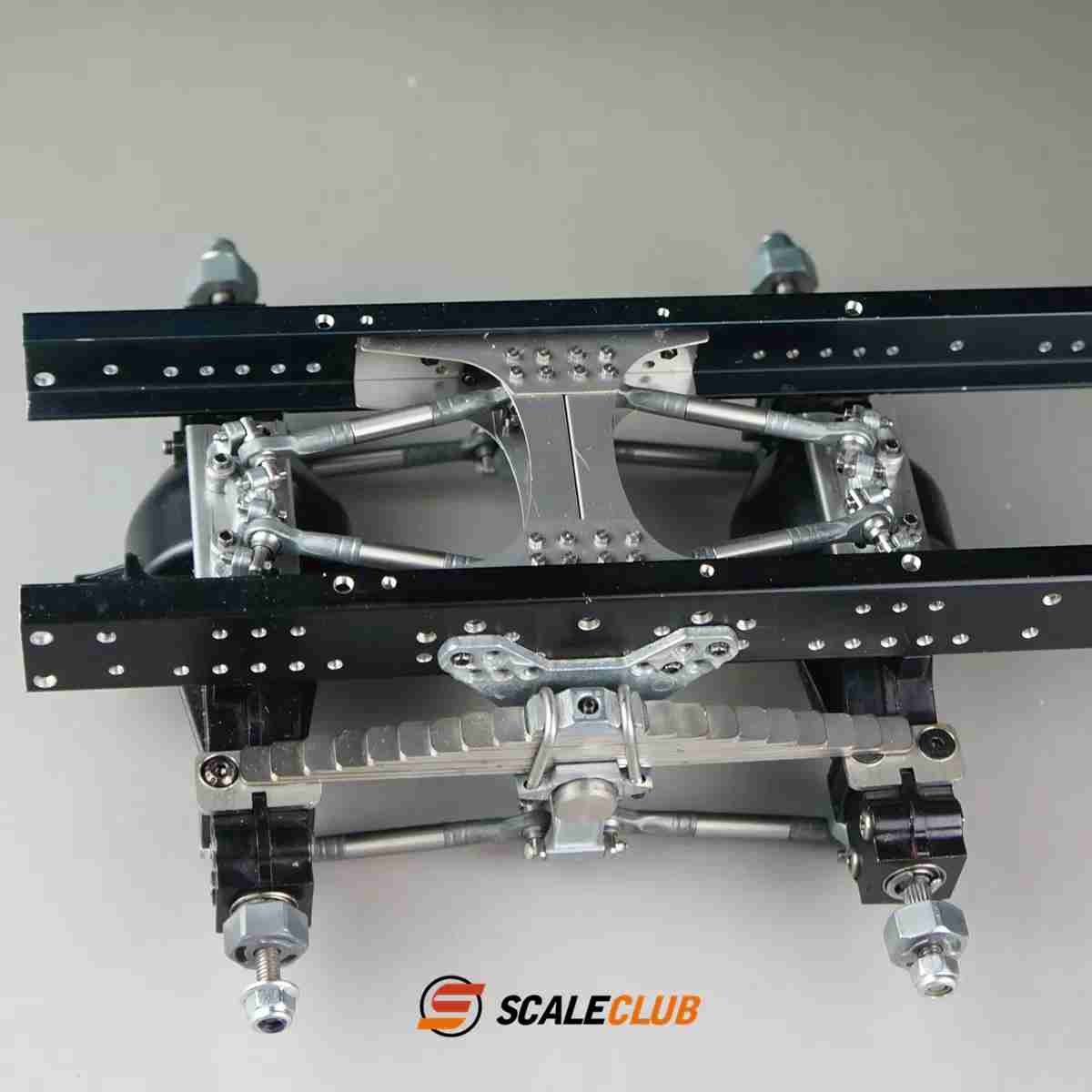 scaleclub Tamiya 1/14 tractor mud head simulation metal two-axle rear suspension Chiaki suspension