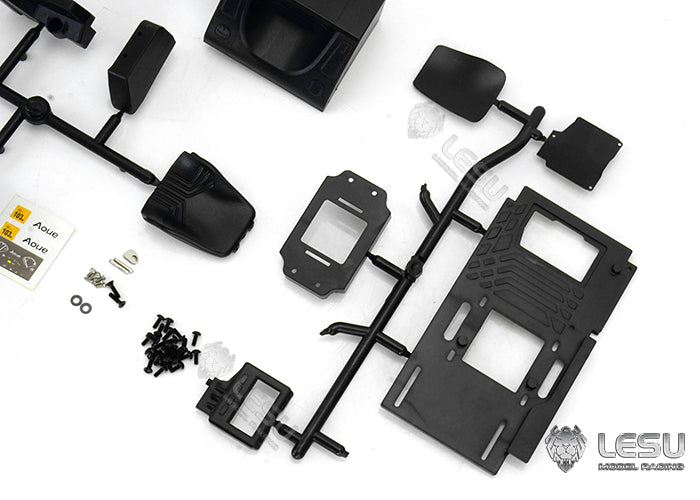 LESU 1/14 engineering excavator modified seat simulation mold cab suitable for crawler excavators and wheeled excavators