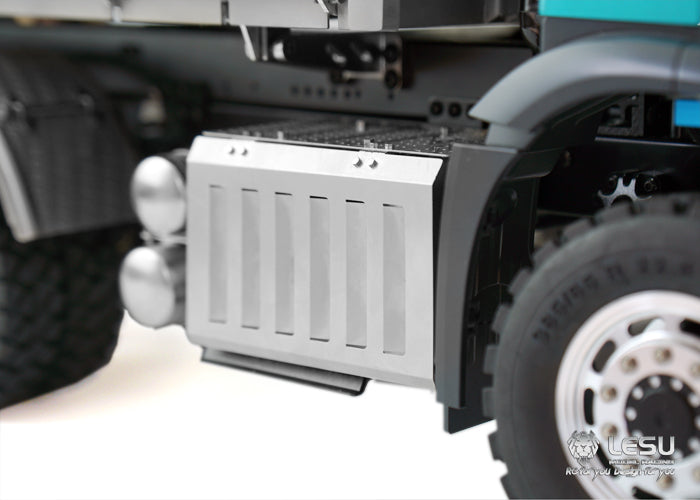 LESU 1/14 Tamiya benz 3348 full drive 6X6 high torque truck model toy hydraulic three-way dump truck