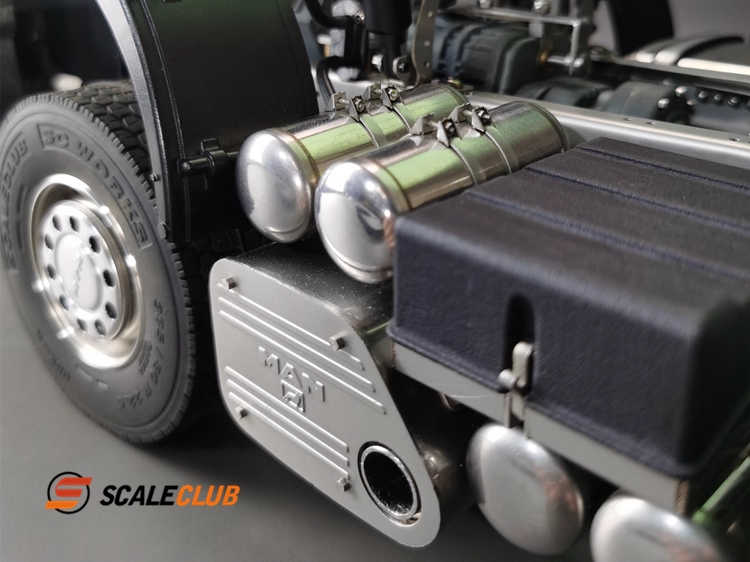 Scaleclub Tamiya 1/14 MAN F2000 6x6 Full Metal Chassis Tractor