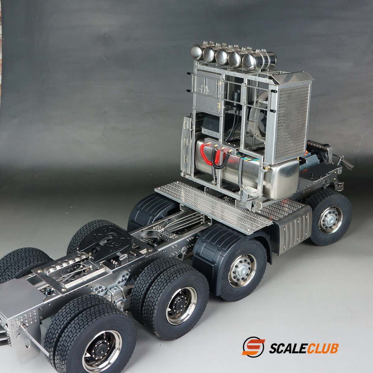 scaleclub Tamiya 1/14 Mercedes-Benz 8x8 heavy-duty trailer chassis