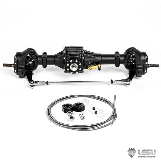 1/10 RAVE-UM406 RA-D0014 with differential and differential lock front axle RC axle model LESU