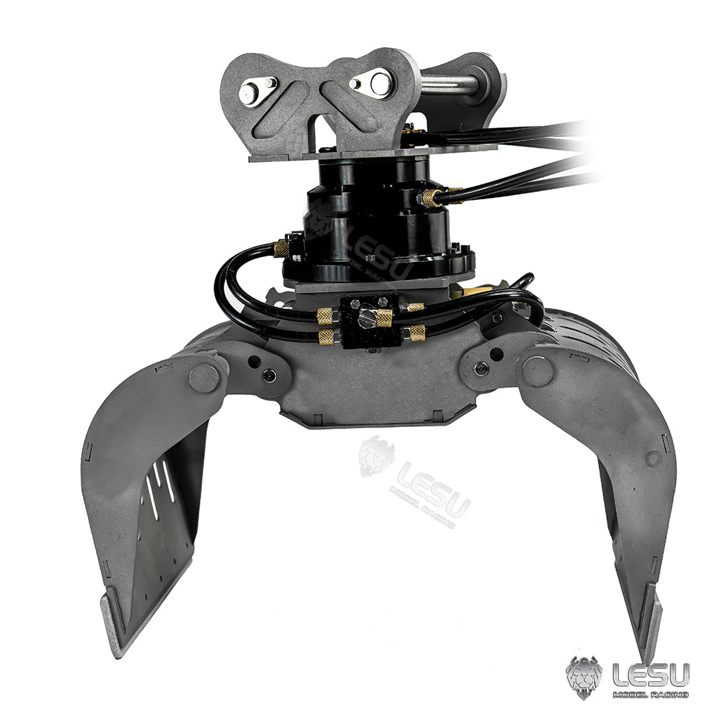 LESU 1/14 Engineering Hydraulic Excavator CAT 374F Modified Quick Change Hydraulic Mechanical Claw Attachment