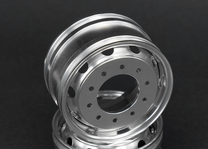 1/14 trailer aluminum alloy wheel Maersk trailer wheel model accessories W-2043-D wide wheel LESU