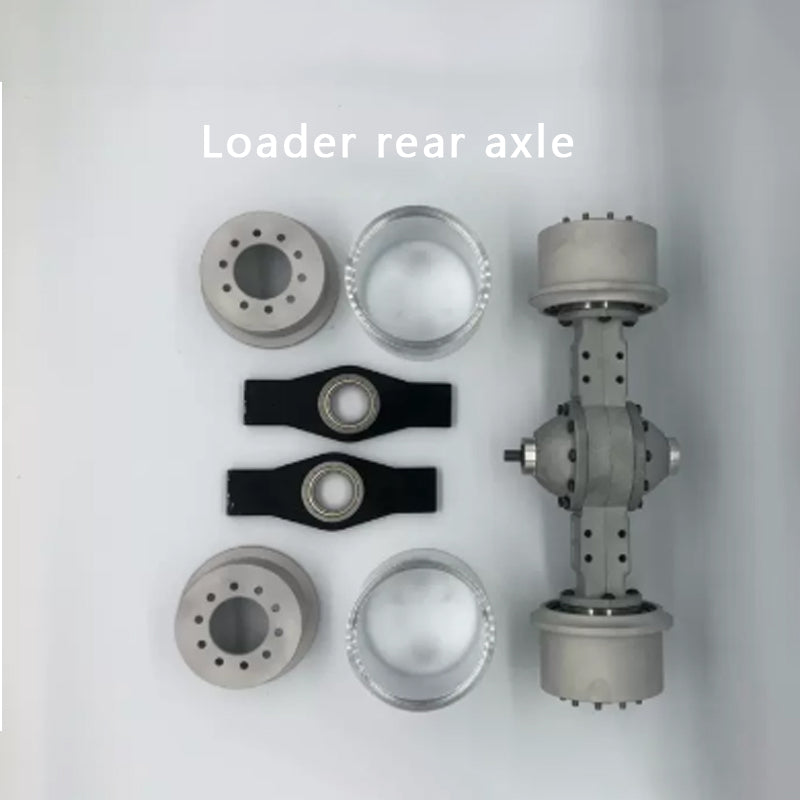 XDRC 1/14 loader articulated truck model axle wheel side reduction axle set