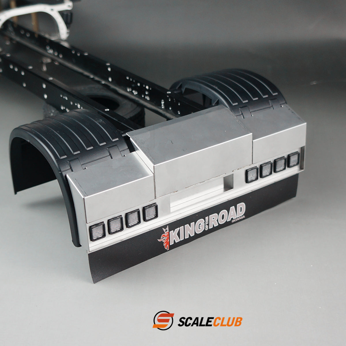 Scaleclub Tamiya 1/14 tractor trailer truck with square light tail beam