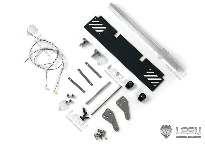1/14 simulation truck H-1304 tail bumper with width indicator light F16 flatbed truck model LESU