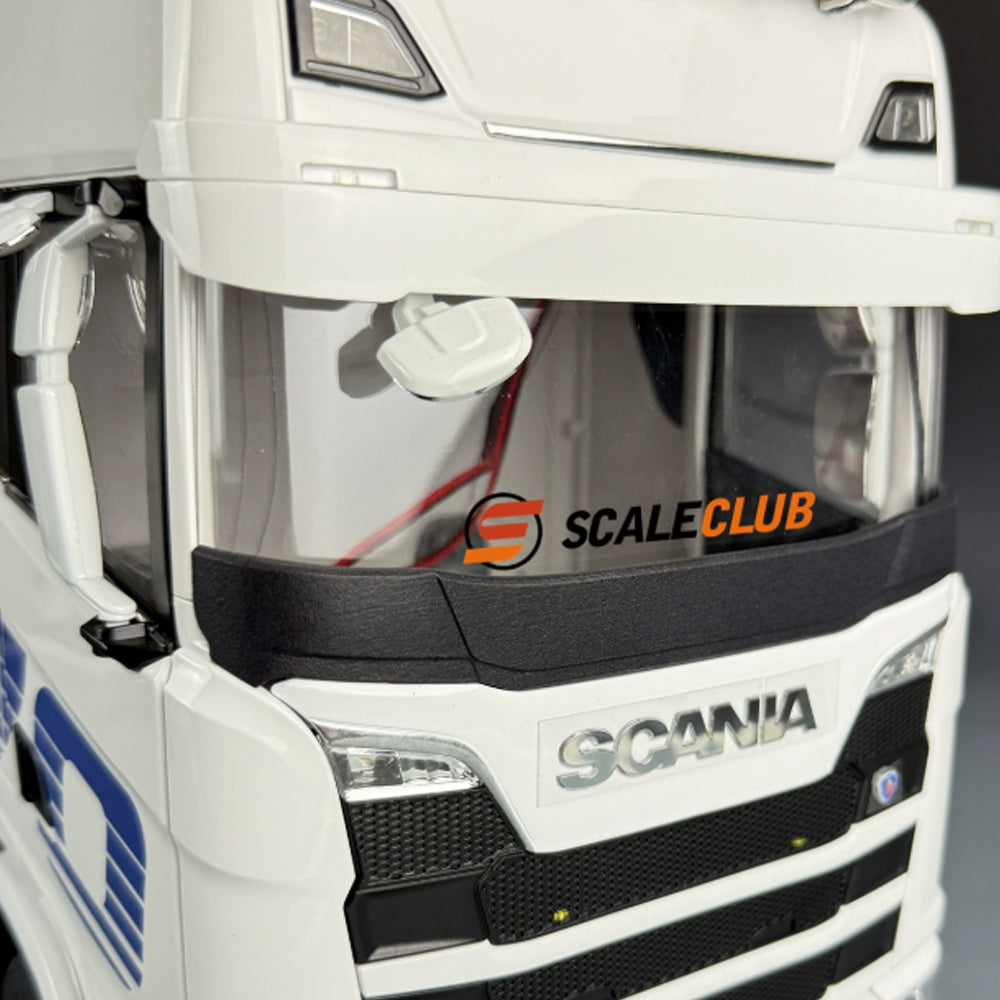 SCALECLUB 1:14 Scania 770S upgraded with windshield wipers, gravel guard and front windshield guard