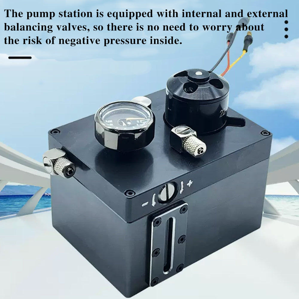 CUT-8060YTB Model Hydraulic Integrated Pump Tank with Pressure Regulator