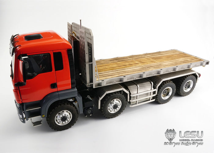 LESU 1/14 Tamiya Truck Simulation Truck Model Roll-on/Roll-off Fully Unloaded Hydraulic Drag Plate LS-20160901-G