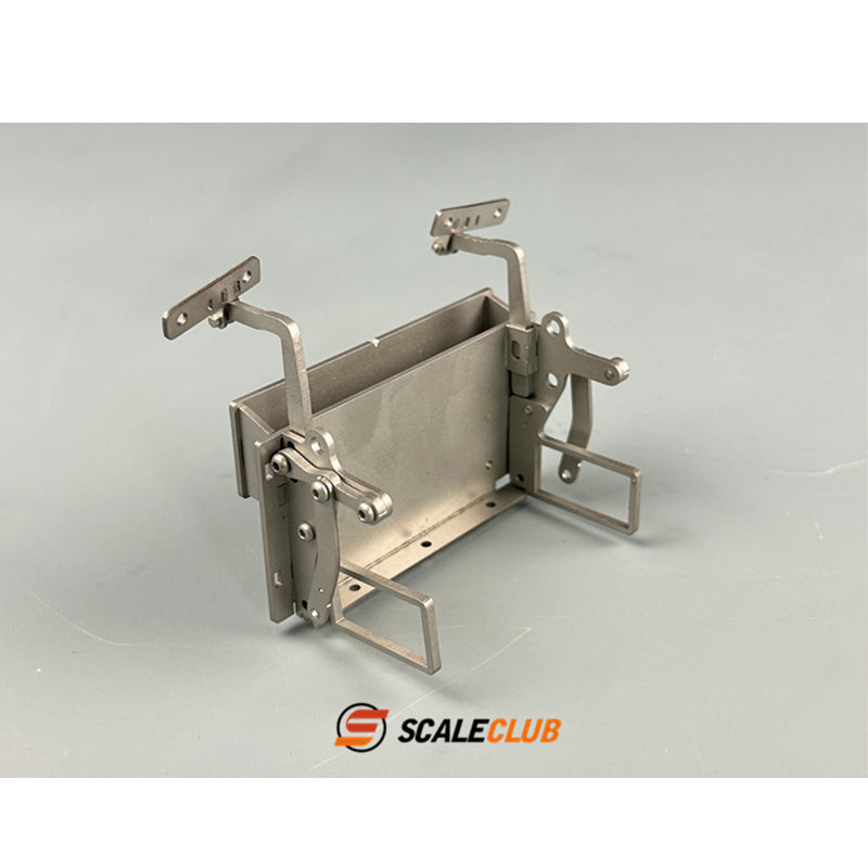 Scaleclub 1/14 scale model with metal MAN TGS body, including swivel bracket, hinge, and headband