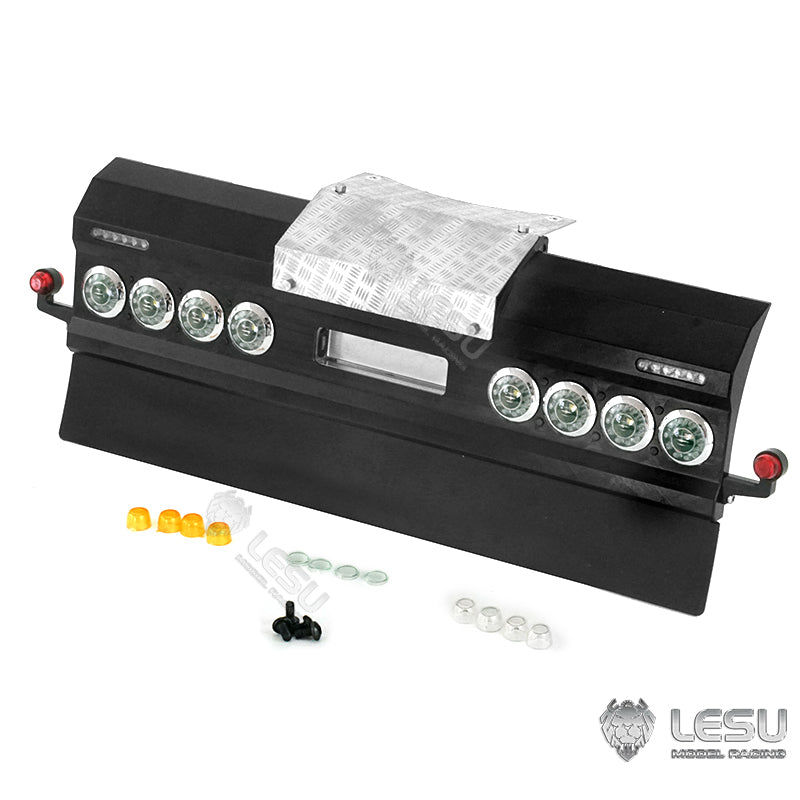 1/14 remote control model metal toy tractor heavy tail beam taillight set S-1276-A modified accessories LESU
