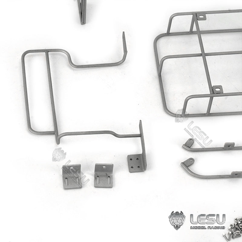 LESU 1/14 PC360 construction excavator cab body metal guardrail
