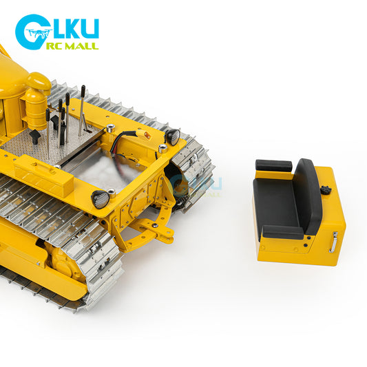 MD Model 1/14 D7 Bulldozer, Alloy Bulldozer Model, Simulation Engineering Vehicle, Bulldozer
