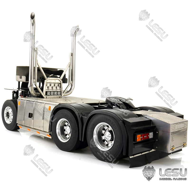 LESU 1/14 Truck Model Toy Volvo 6X6 Tractor Model Chassis Tamiya CAB Direct Installation