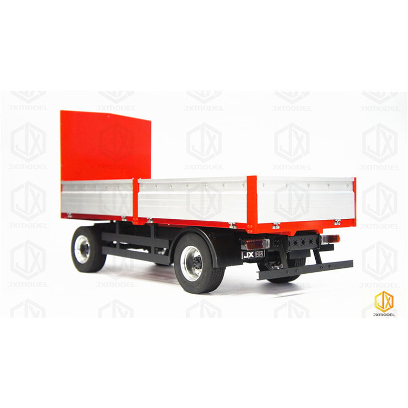 JX Model 1/14 Metal Full Trailer Kit for Tamiya F2000 1/14 RC Truck Model Toy or DIY RC Truck Parts