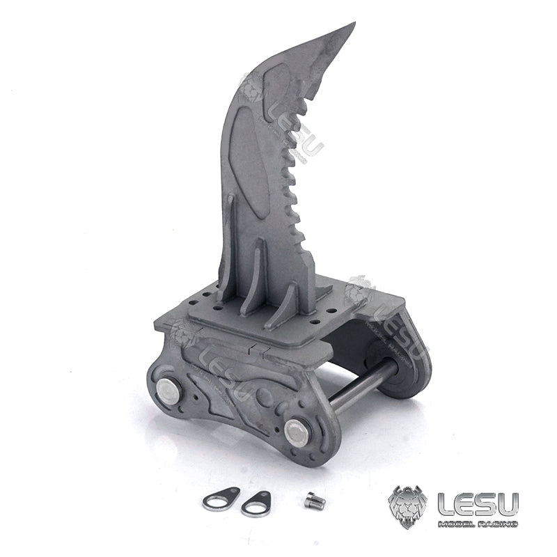 LESU 1/14 Engineering Hydraulic Excavator CAT 374F Modified Quick Release Straight Blade Ripper Attachment
