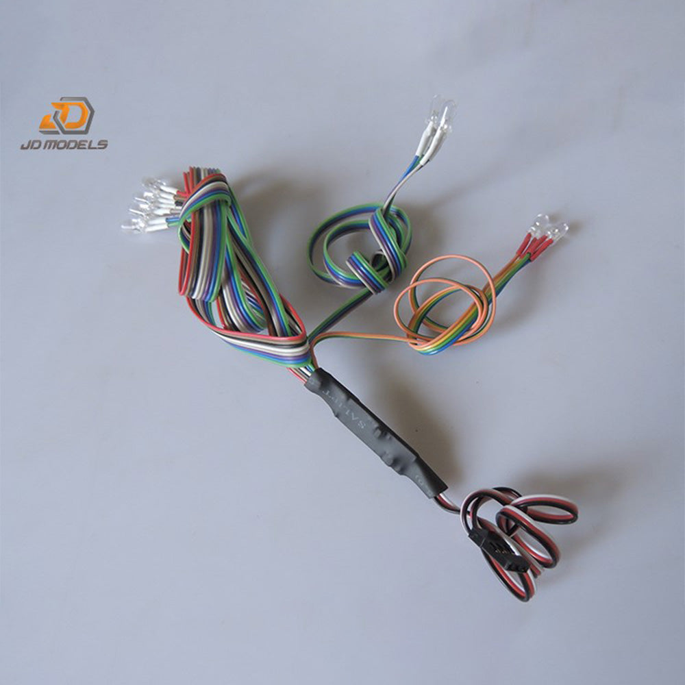 JDMODEL 1/14 Remote Control Hydraulic Metal Excavator Model Lighting System JDM-106A