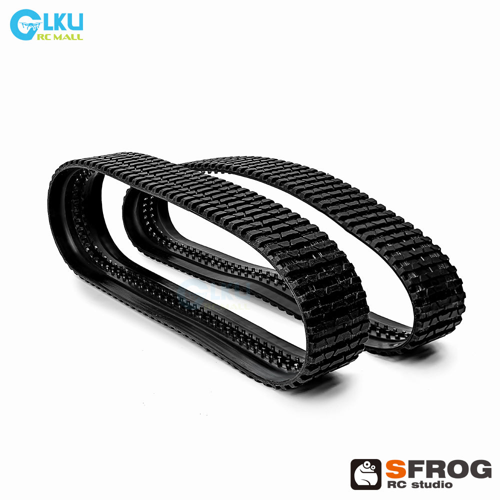 SFROG 1/14 T14 crawler dump truck rubber tracks 1 pair