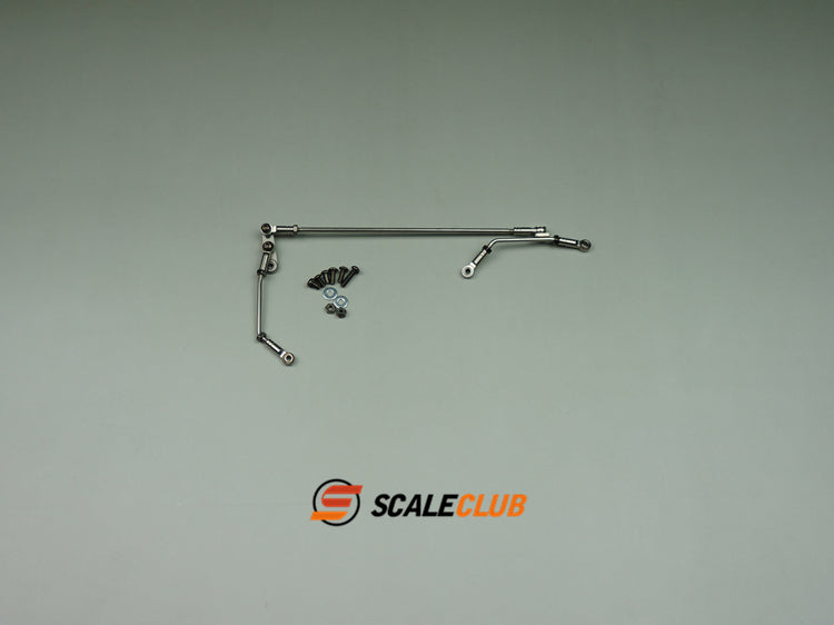 Scaleclub 1/14 8X8 8X4 heavy tractor truck with 1 front and 3 rear linkage steering rods