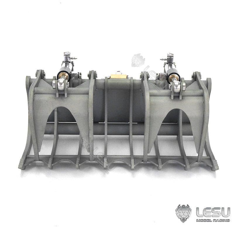 LESU 1/14 Engineering Hydraulic Model Bobcat Loader Upgraded with Hydraulic Gripper