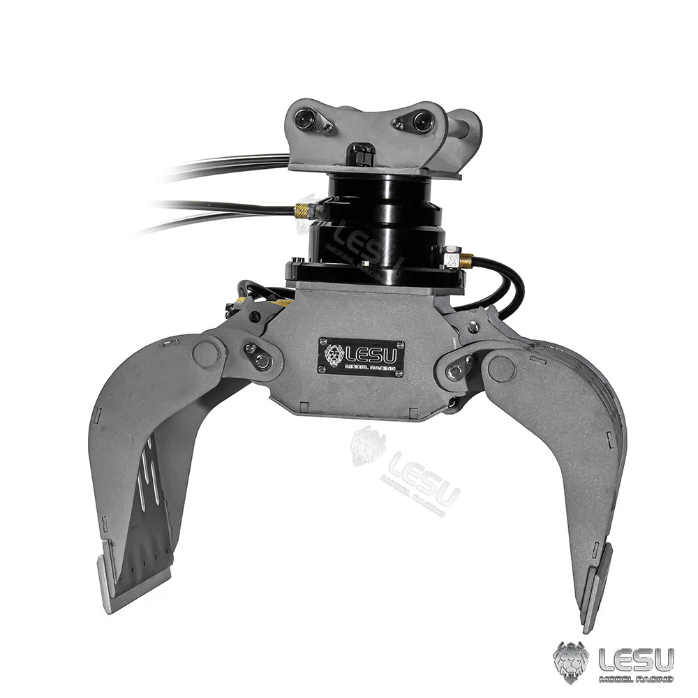 LESU 1/14 simulation hydraulic excavator PC360, wheel excavator, small short tail modified quick change hydraulic mechanical claw accessories